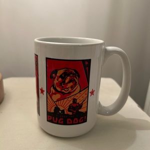 Pug mug LIKE NEW no cracks no stains